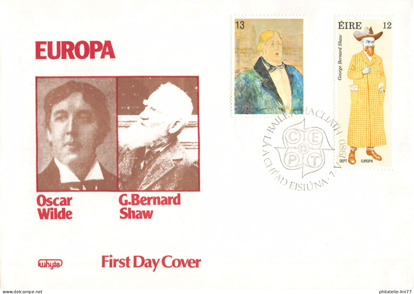 Irlande - FDC Europa 1980 - 1980