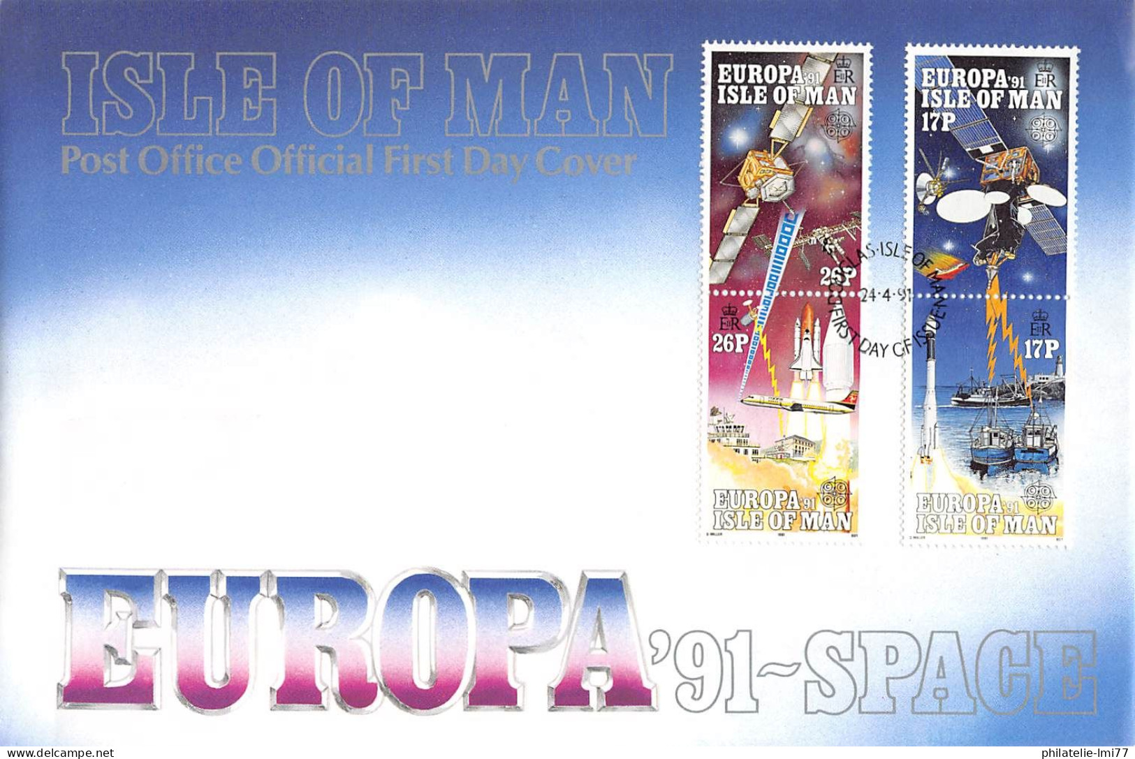 Ile De Man - FDC Europa 1991 - 1991