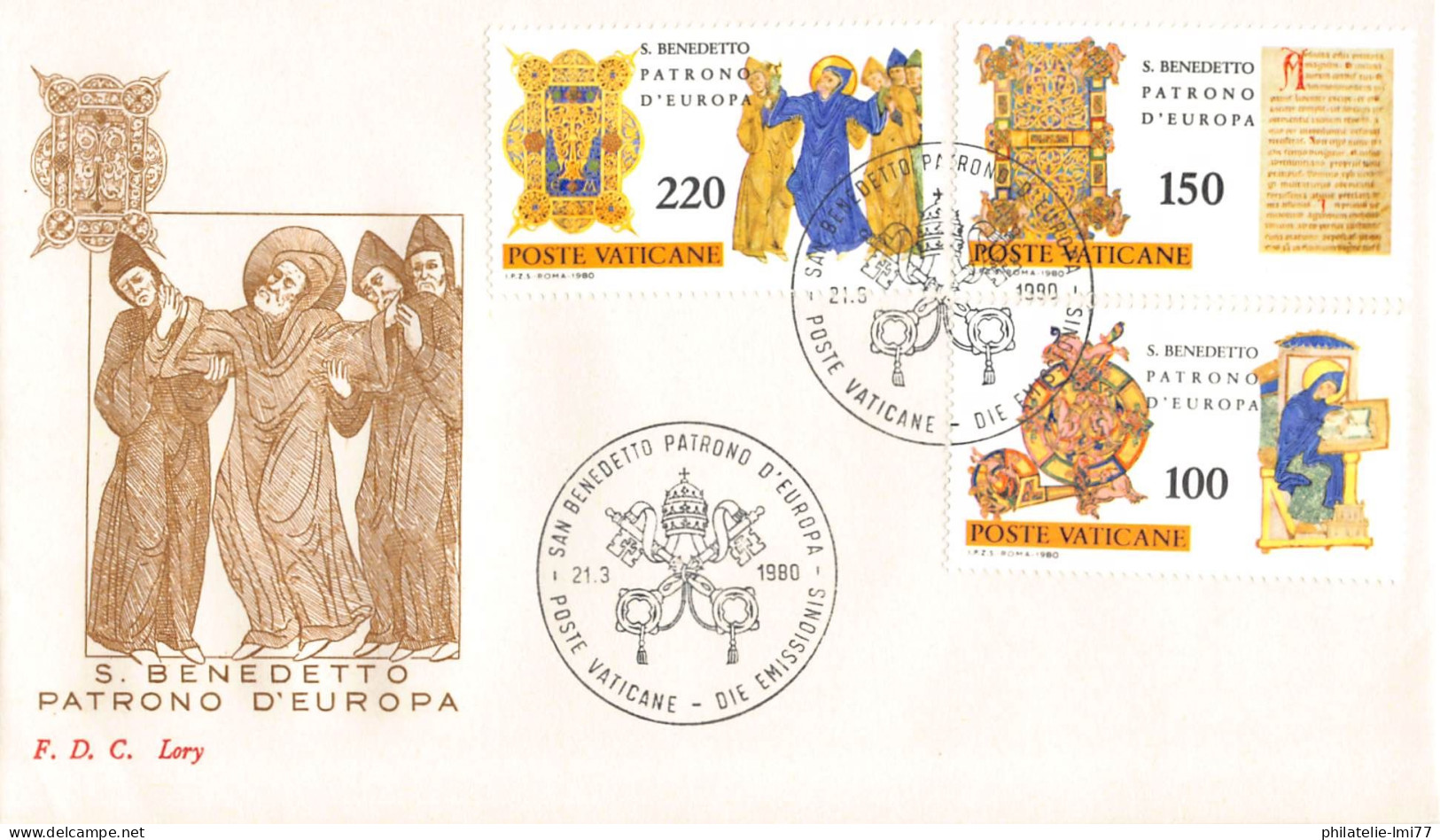 Vatican - FDC Europa 1980 - 1980