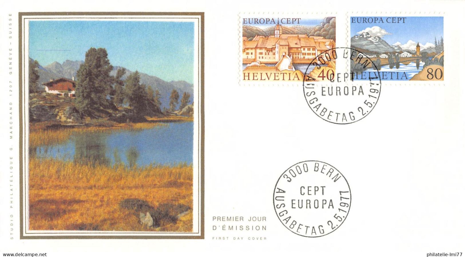Suisse - FDC Europa 1977 - 1977