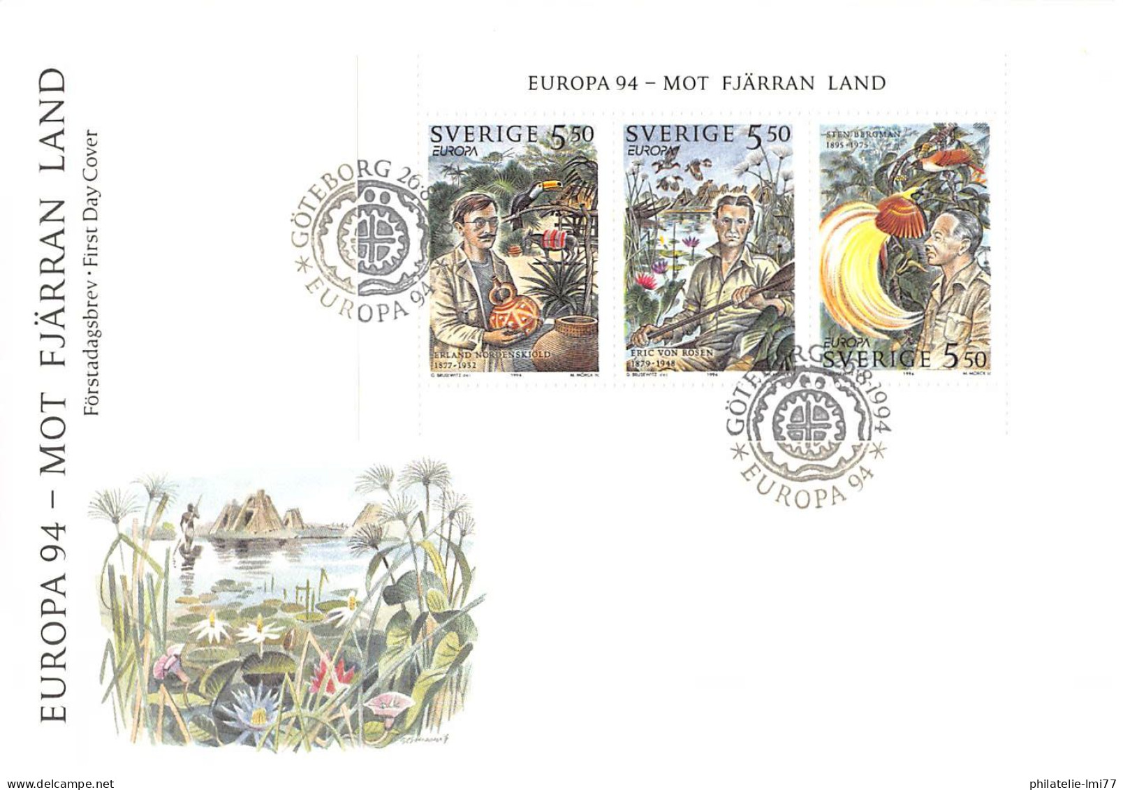 Suède - FDC Europa 1994 - 1994