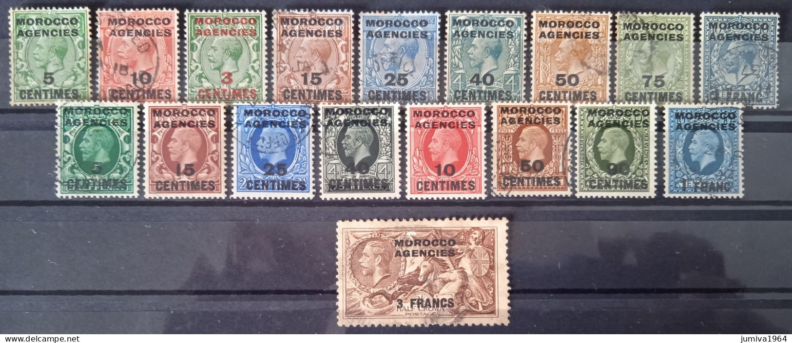 UK - Morocco - Maroc - Marruecos - Zone Française N°1 - TB - Oficinas En  Marruecos / Tanger : (...-1958