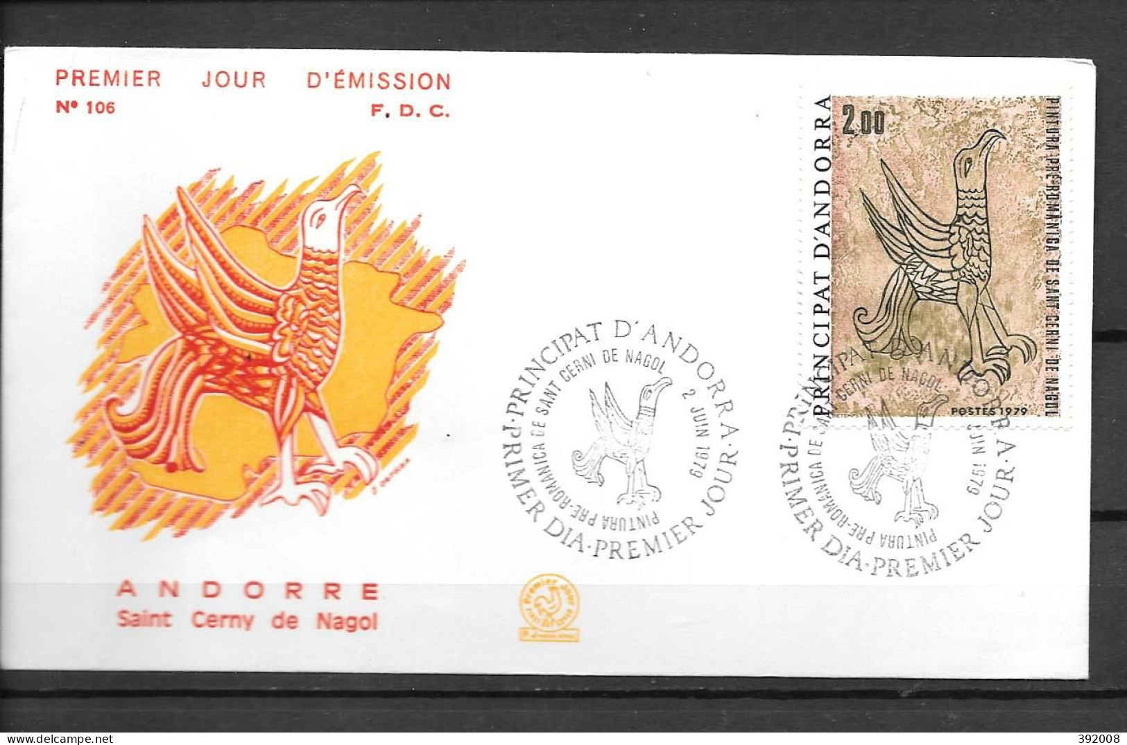 1979 - 278 - Fresque Romane - 3 - FDC
