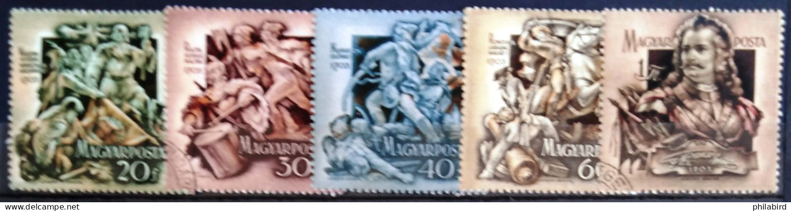 HONGRIE                       N° 1092/1096                      OBLITERE - Used Stamps