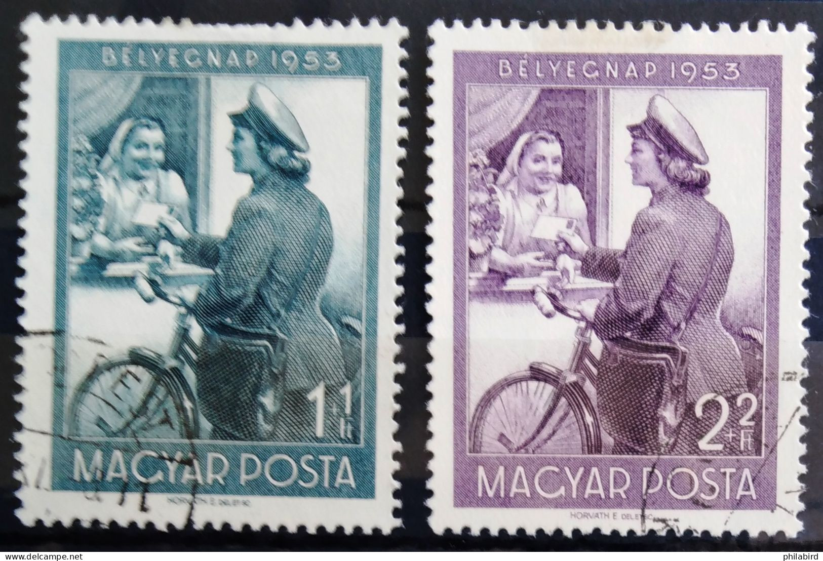 HONGRIE                       N° 1110/1111                     OBLITERE - Used Stamps
