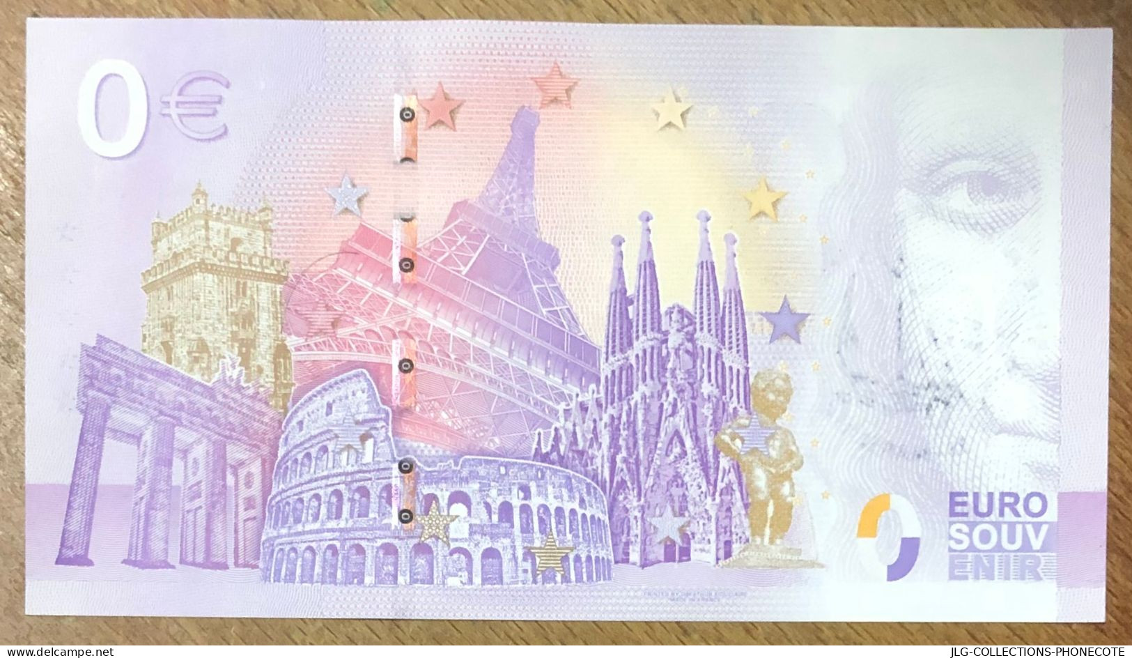 2024 MONTPELLIER PLANET OCÉAN BILLET 0 EURO SOUVENIR 0 EURO SCHEIN BANKNOTE PAPER MONEY BILLETE - Privatentwürfe