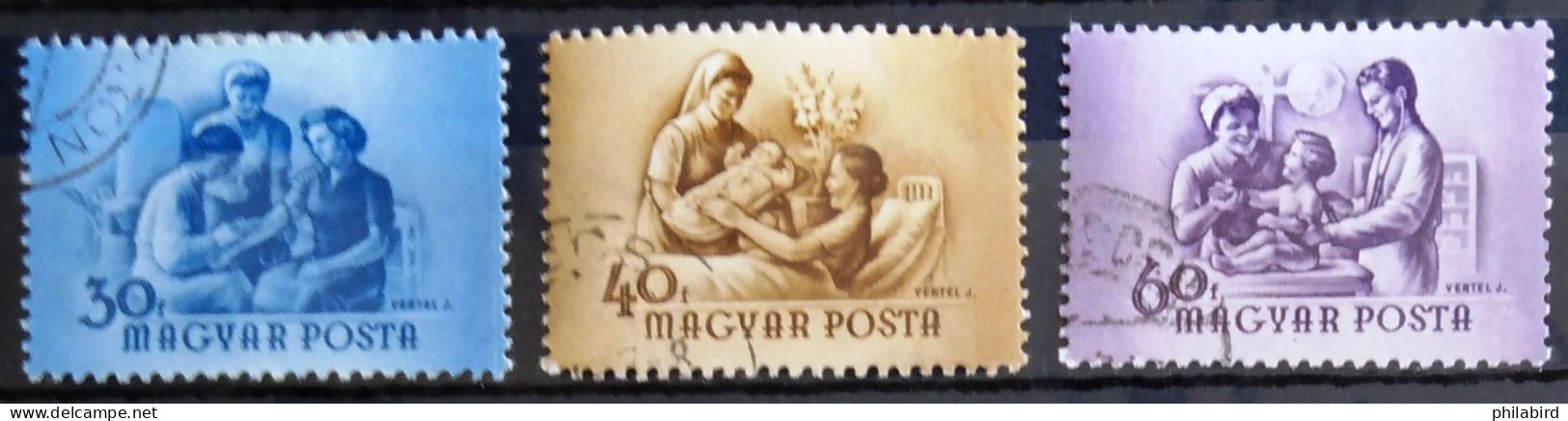 HONGRIE                       N° 1118/1120                     OBLITERE - Used Stamps