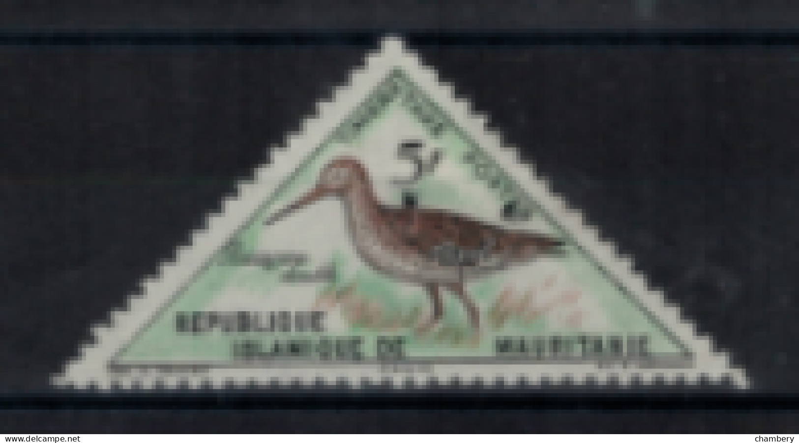 Mauritanie - Taxe" - Oiseaux : Bécassine Double" - Neuf 1* N° 40 De 1963 - Mauritania (1960-...)