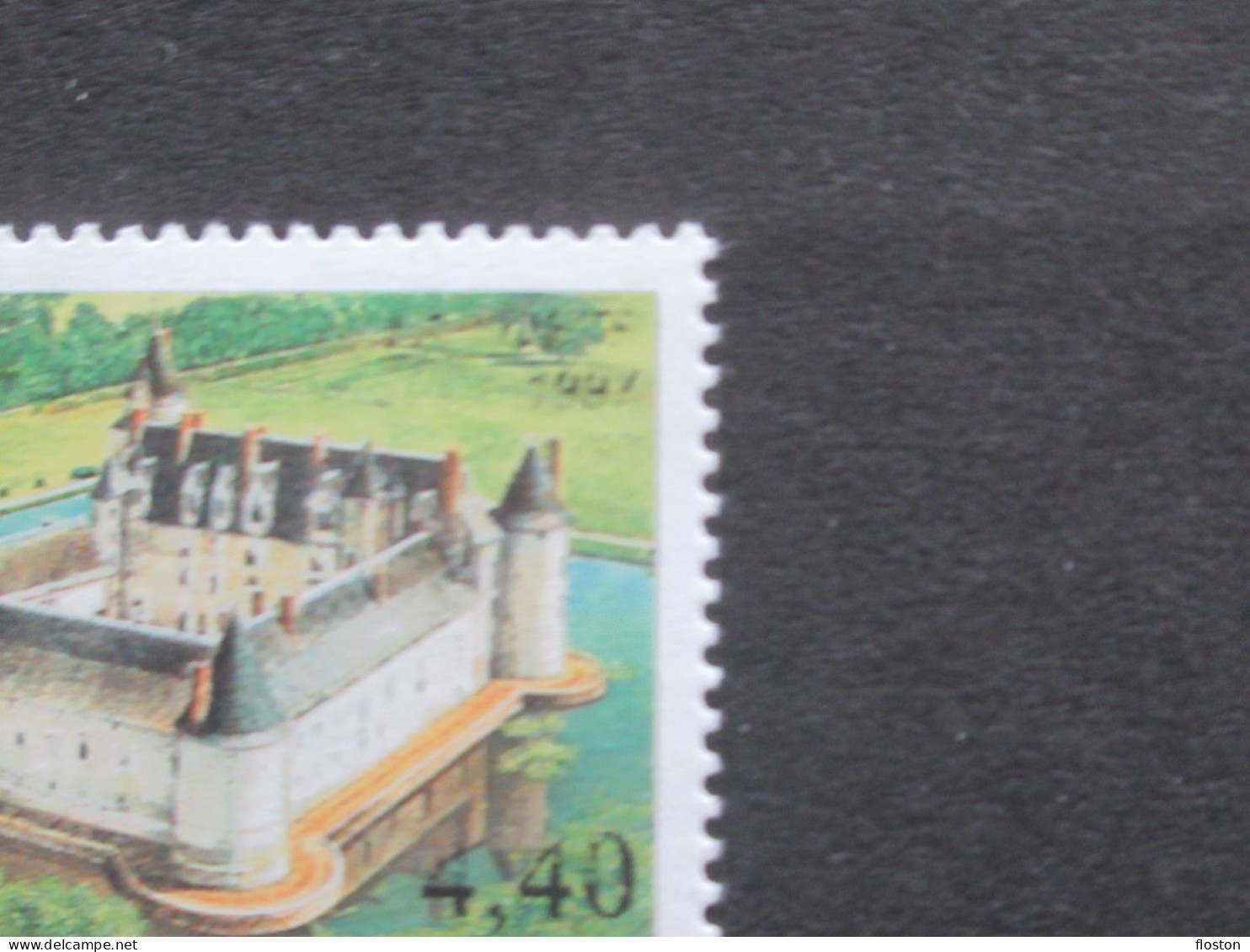 3081 - 4f40 - LUXE** - Château Du Plessis Bourré - Inscriptions Incomplètes - Signé Calves - Dentelés 12(1/2)x13(1/2) - Ungebraucht