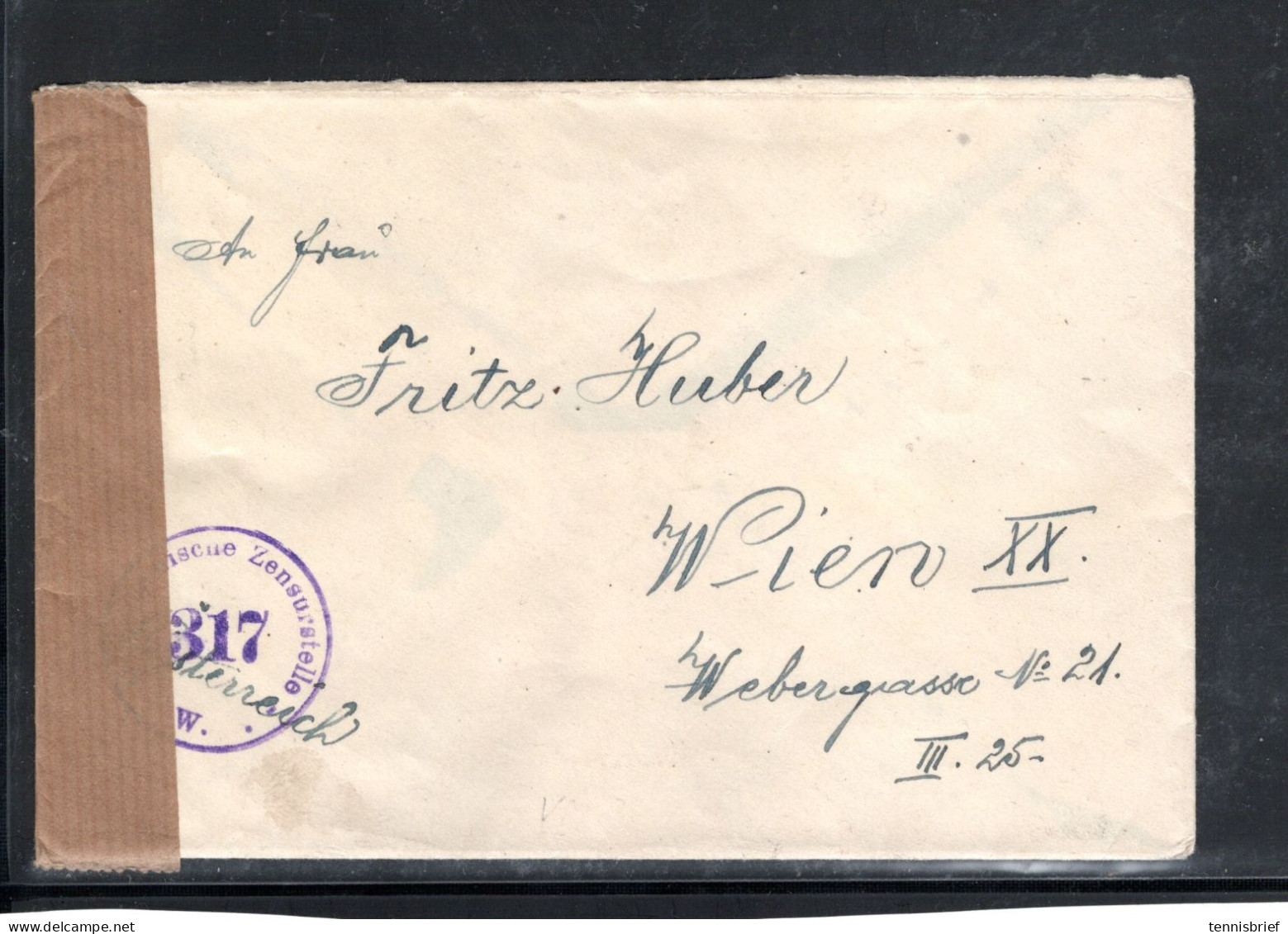 1946 ( 22. JUNE ) 10000,- 8 Stamps - Right Rate. Clear " Budapest "cover Austria !  Austr. Censor Mark,#1510 - Briefe U. Dokumente