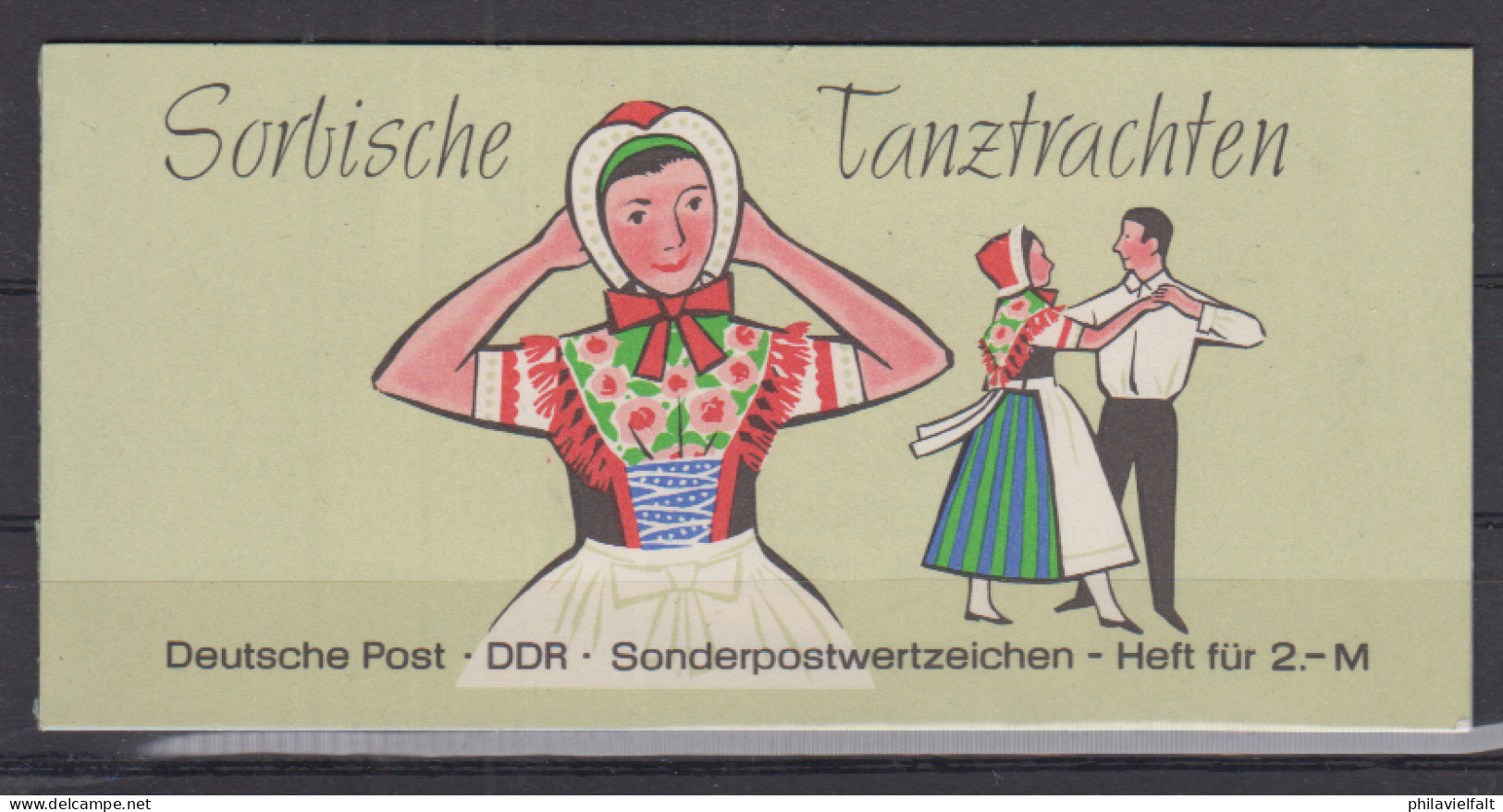 DDR Trachten Markenhetchen MiNo. MH 5I/4a ** - Booklets