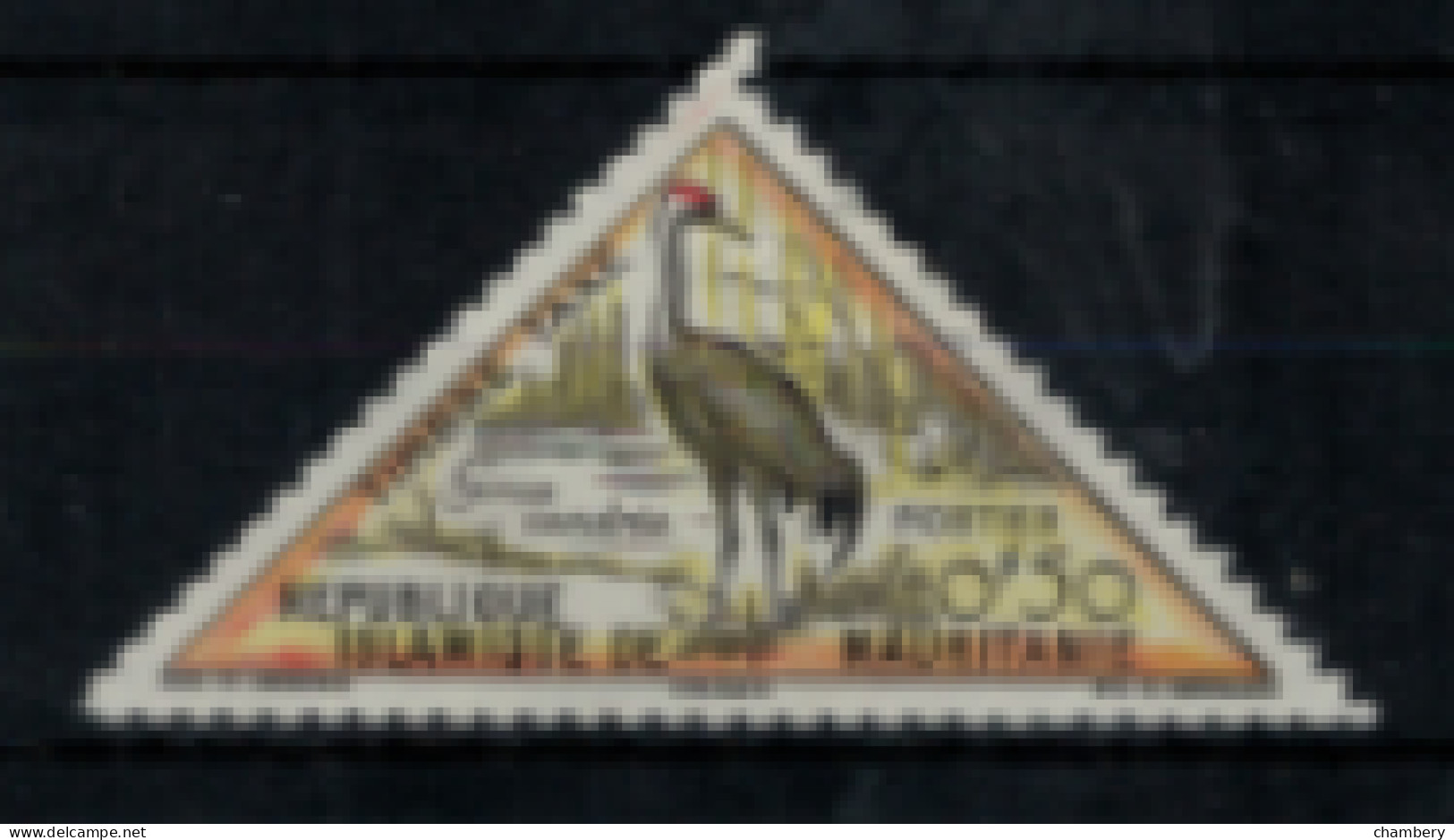 Mauritanie - Taxe" - Oiseaux : Grue Cendrée" - Neuf 1* N° 35 De 1963 - Mauritania (1960-...)