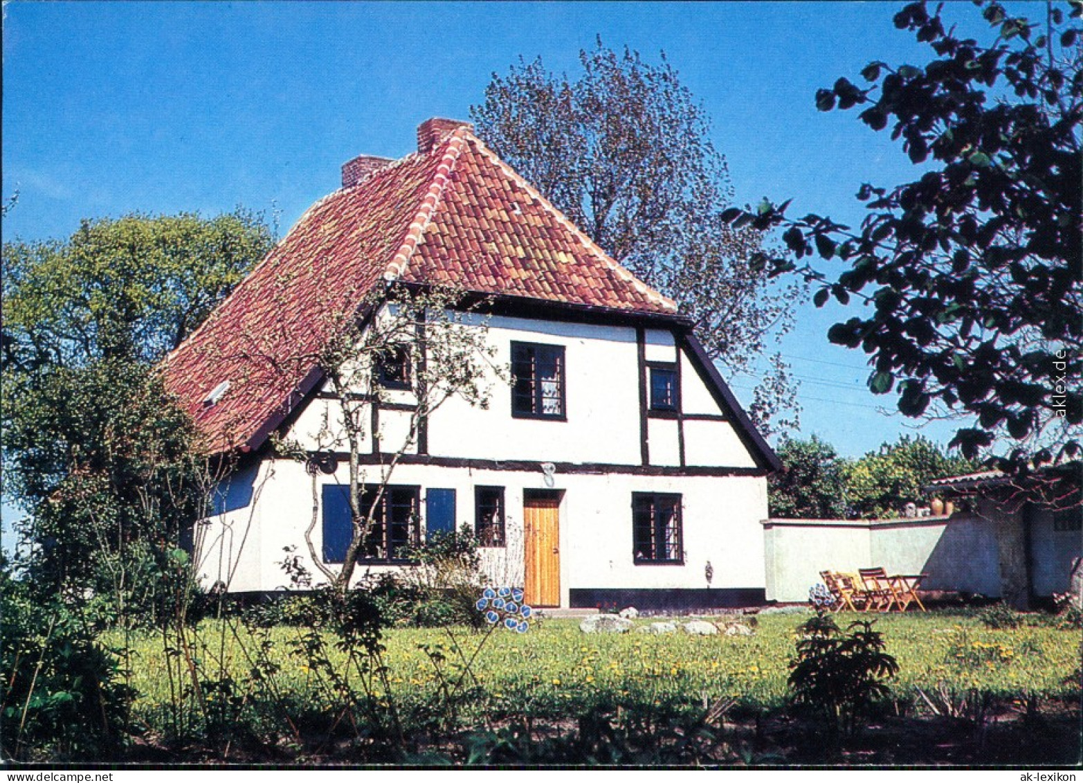 Ansichtskarte Prerow Fischerhaus Auf Dem Darß 1988 - Seebad Prerow