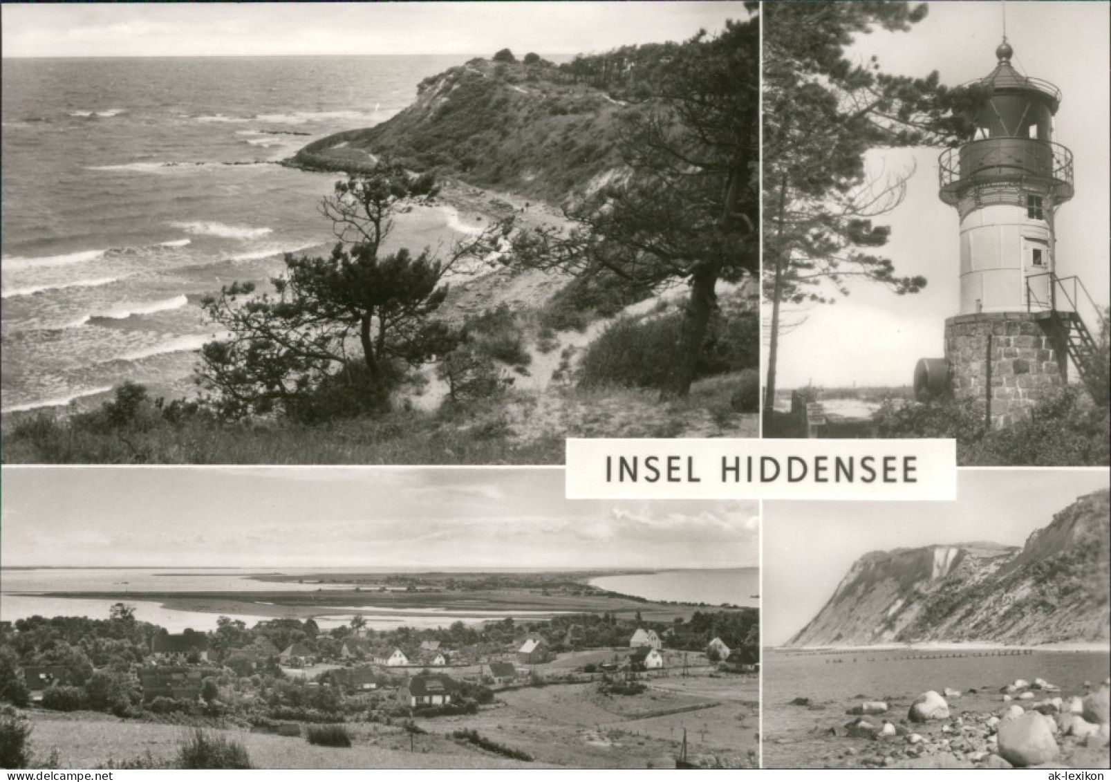 Ansichtskarte Hiddensee Hiddensjö, Hiddensöe Stadt Und Umlandansichten 1978  - Hiddensee