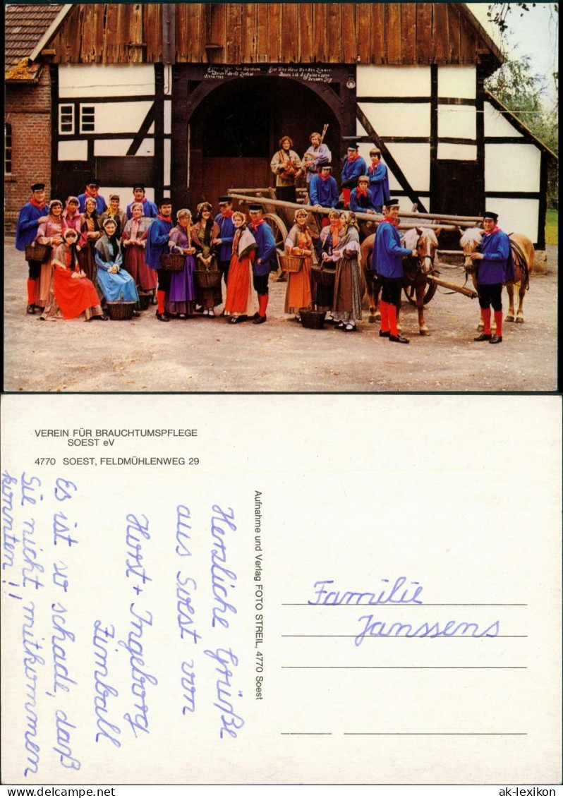 Ansichtskarte Soest Personen, Brauchtum, Tradition & Kleidung 1984 - Soest