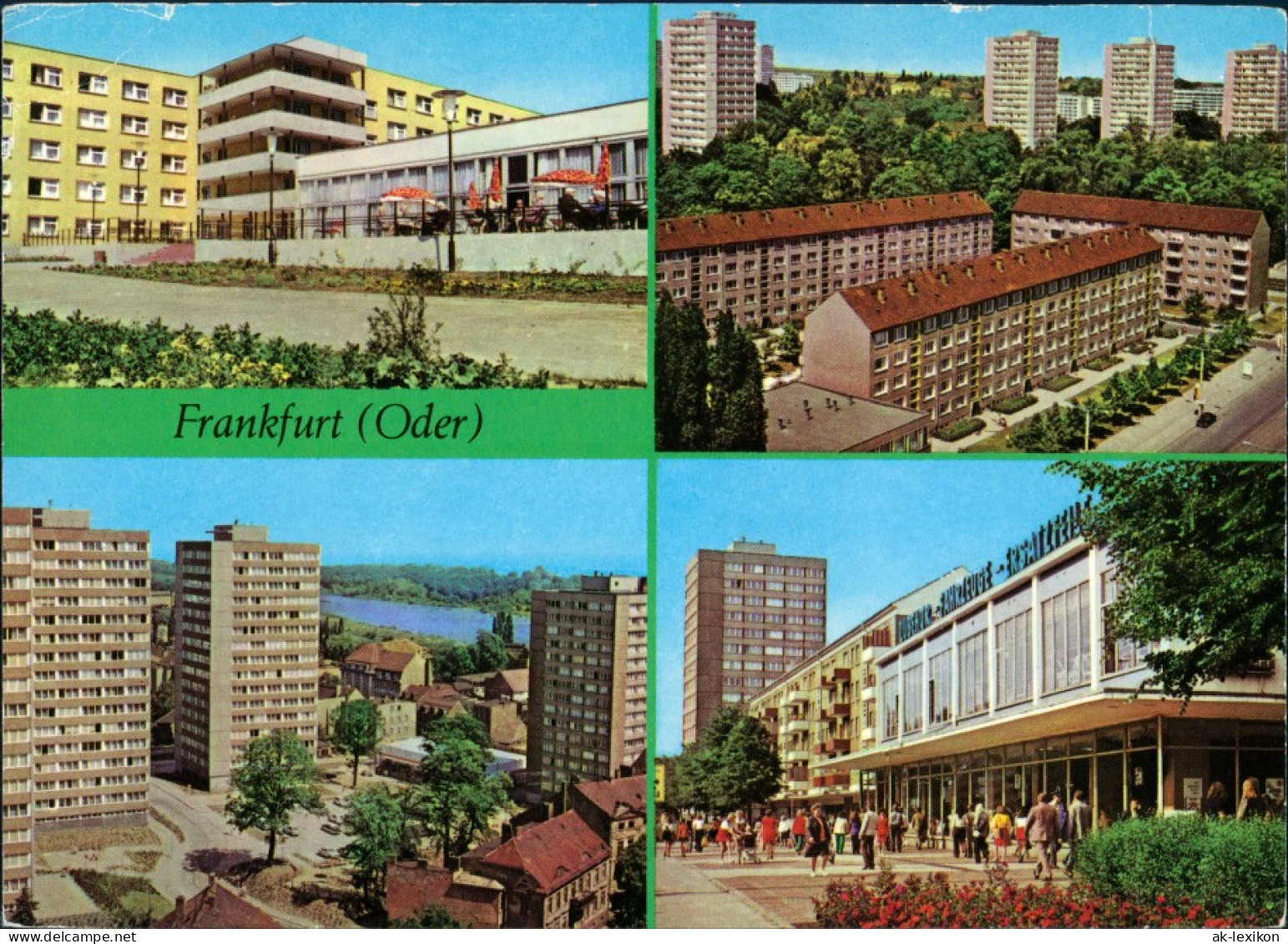Frankfurt (Oder) Staatliches Ferienabendheim In Der  Ziolkowski-Allee,   /1979 - Frankfurt A. D. Oder
