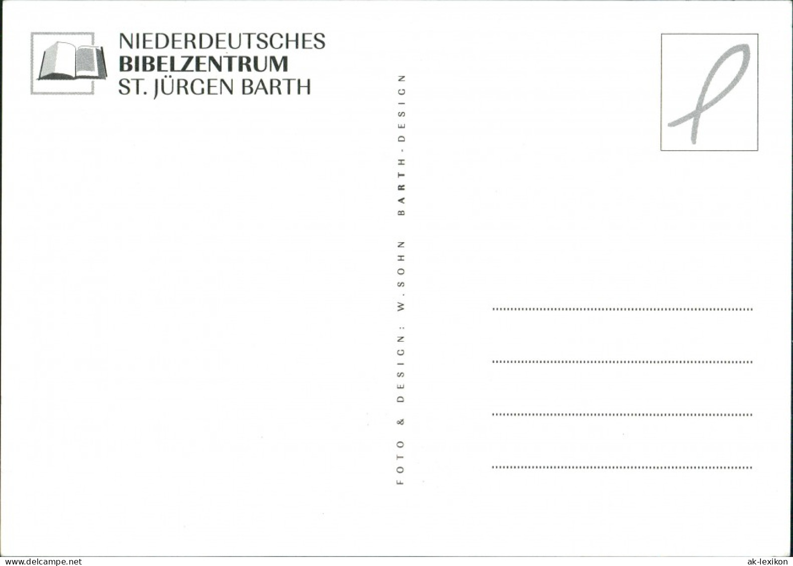 Ansichtskarte Barth Niederdeutsches Bibelzentrum St. Jürgen 2000 - Barth