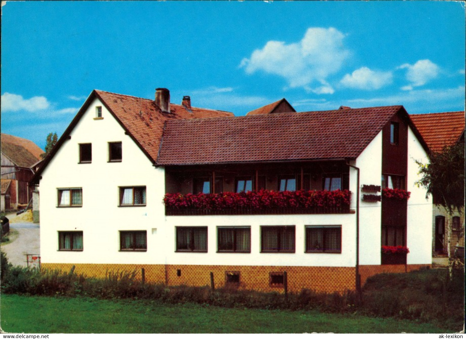 Ansichtskarte Pottenstein GASTHOF PENSION SCHMITT Weidmannsgesees 1982 - Pottenstein