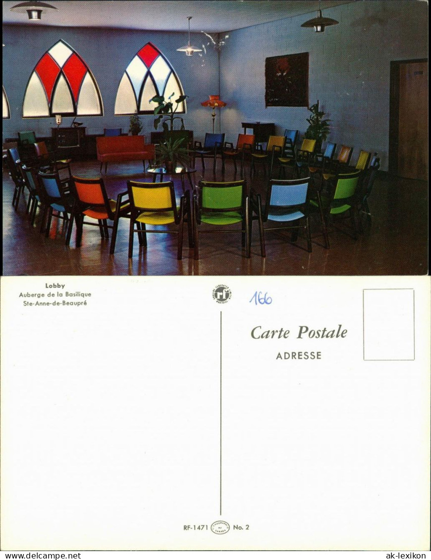 Sainte-Anne-de-Beaupré Ste-Anne-de-Beaupré Lobby Auberge De La Basilique 1980 - Otros & Sin Clasificación