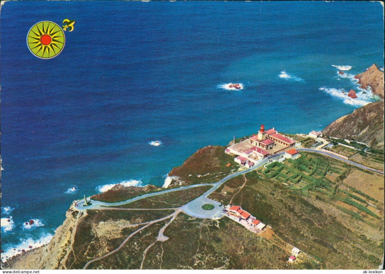 Postcard .Portugal CABO DA ROCA (Estremadura-Portugal) 1985 - Otros & Sin Clasificación
