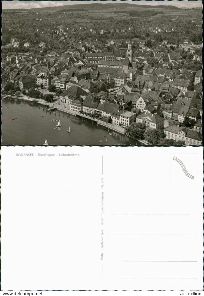 Ansichtskarte Überlingen Luftbild 1968 - Überlingen