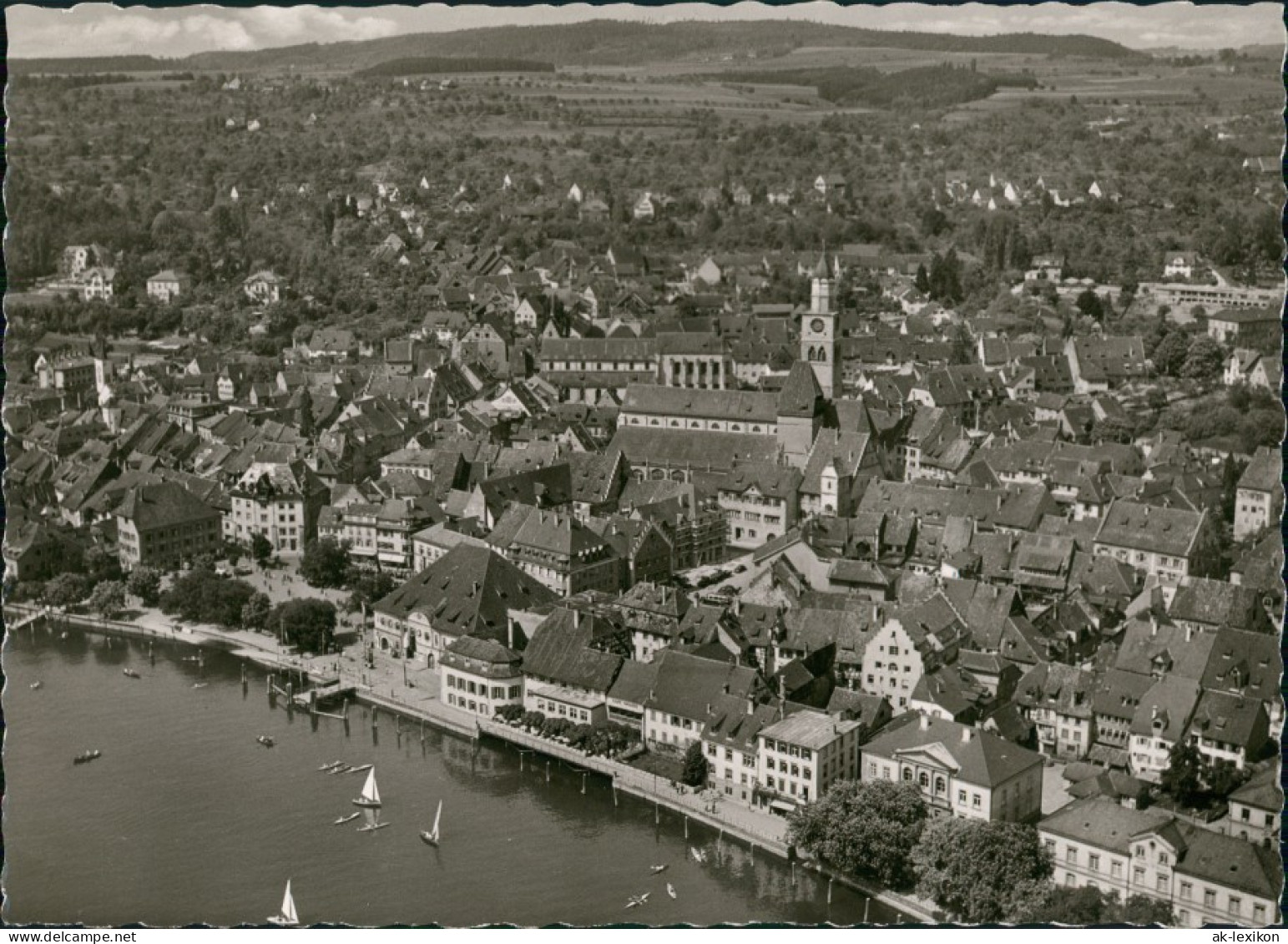 Ansichtskarte Überlingen Luftbild 1968 - Ueberlingen