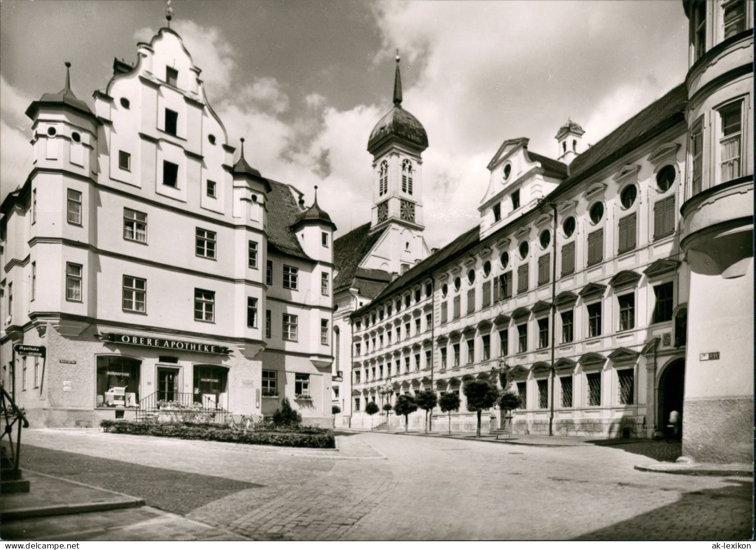 Ansichtskarte Dillingen A. D. Donau Hochschule Und Apotheke 1964 - Dillingen