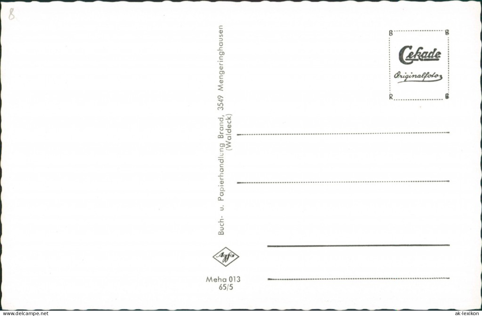 Bad Arolsen Neue Pfortenstrasse, Geschäft, Fachwerkhäuser 1965 - Bad Arolsen