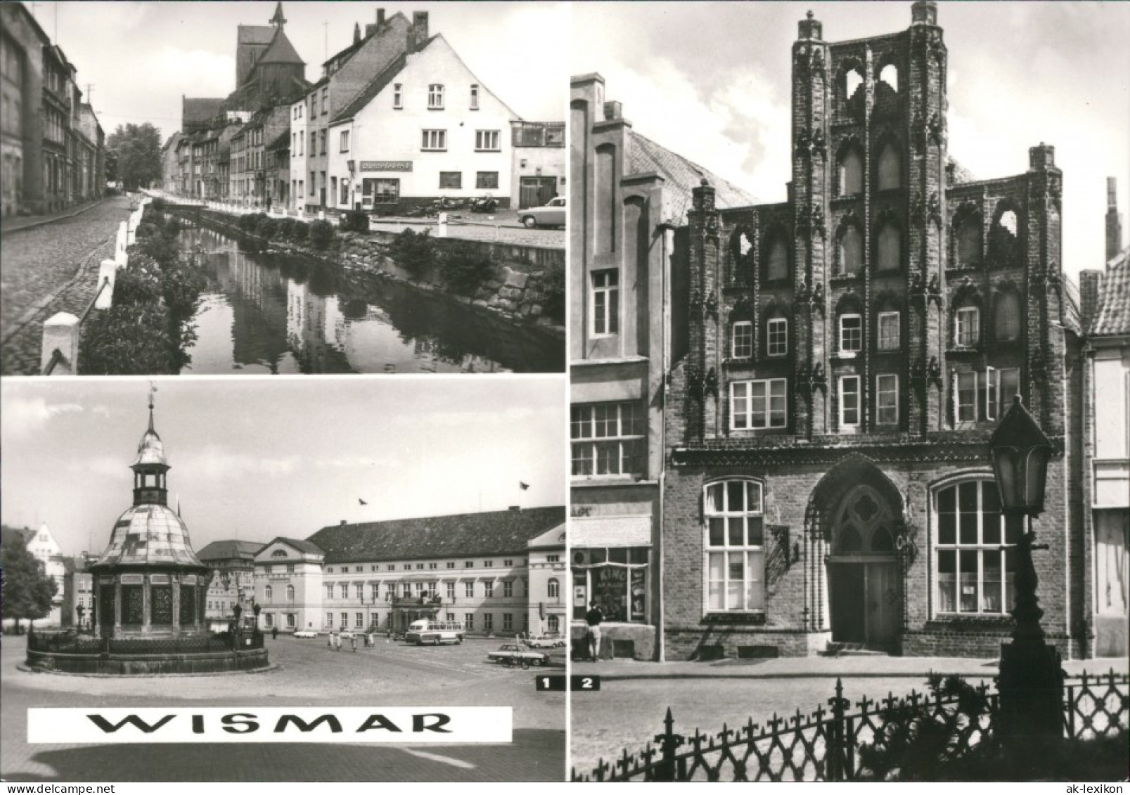 Wismar Wasserkunst Und Rathaus, Gaststätte "Alter Schwede", Mühlengrube 1980 - Wismar