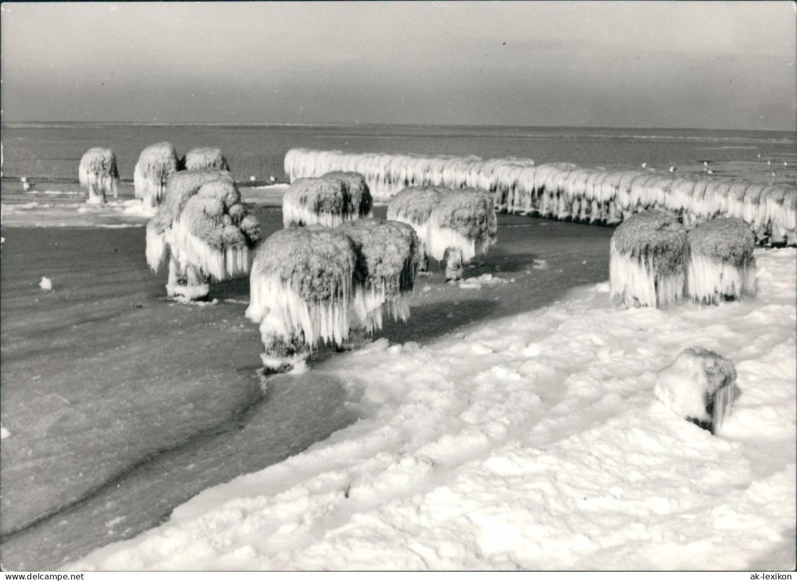 Ansichtskarte Graal-Müritz Winter An Der Ostsee 1968 - Graal-Müritz