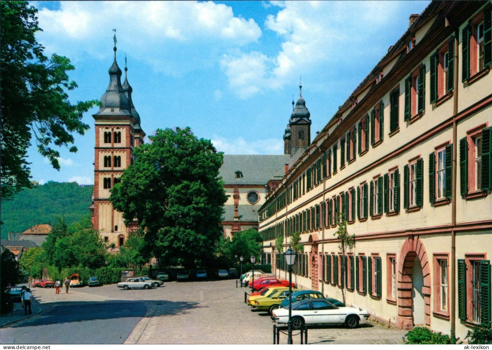 Ansichtskarte Amorbach Abteikirche 1995 - Amorbach