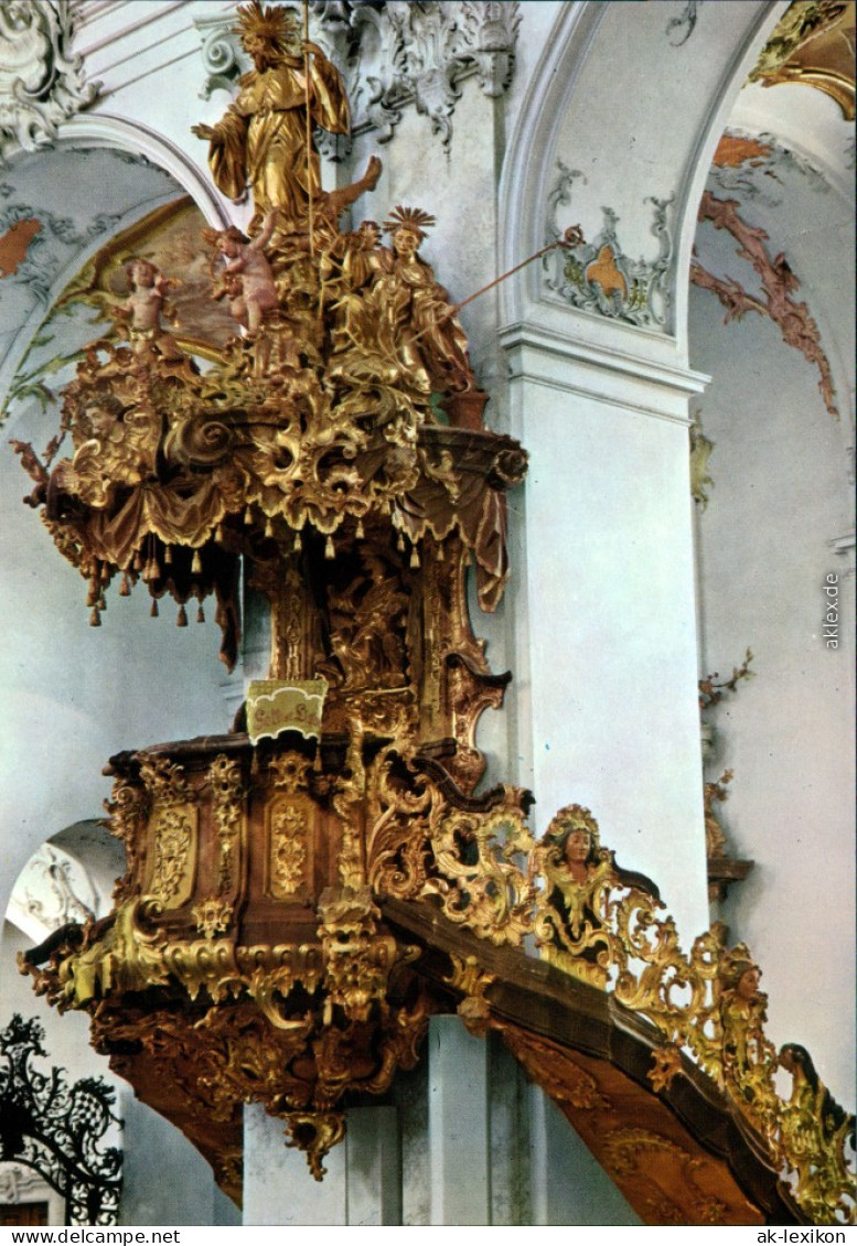 Ansichtskarte Amorbach Abteikirche - Kanzel In Der Abteikirche 1995 - Amorbach