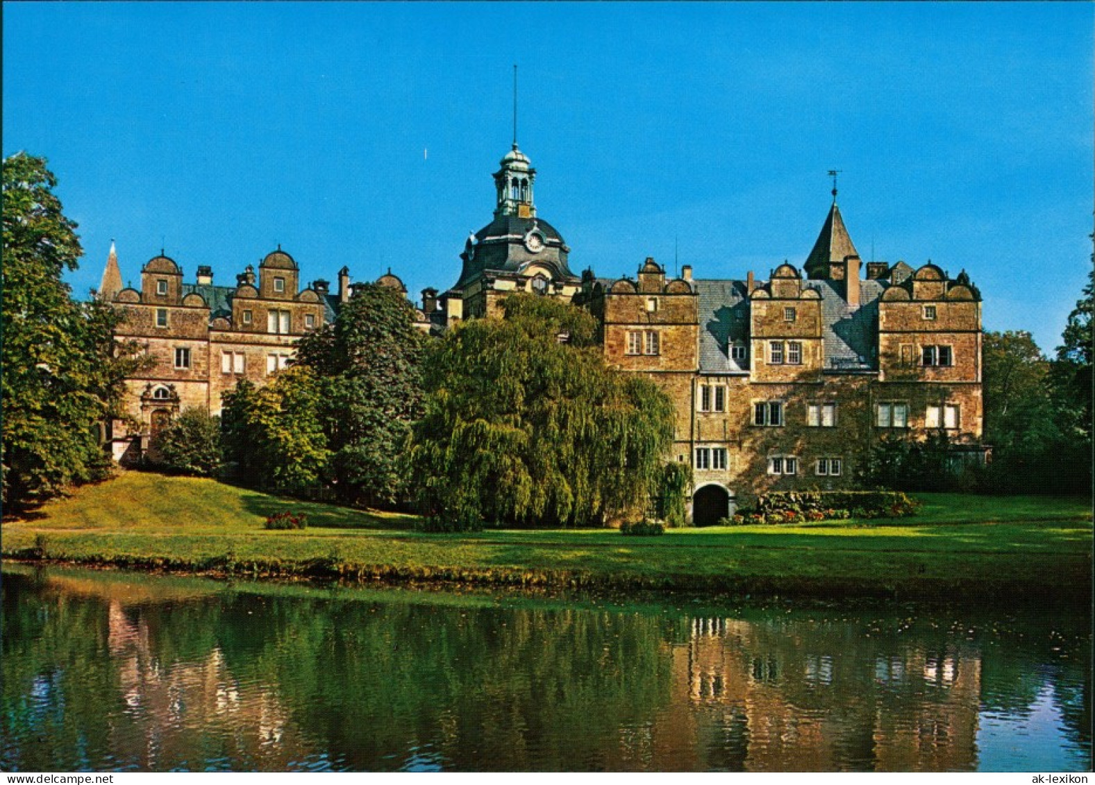 Ansichtskarte Bückeburg Fürstliches Schloss - Westansicht 1994 - Bueckeburg