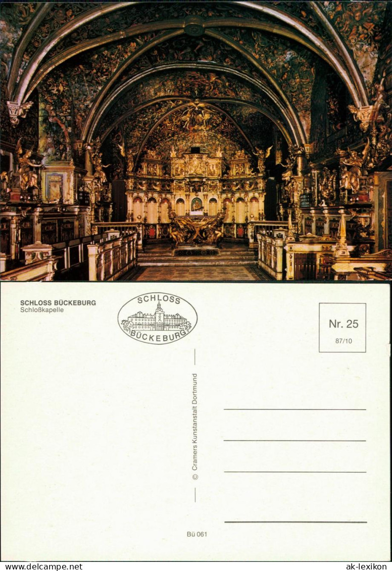 Ansichtskarte Bückeburg Fürstliches Schloss - Schlosskapelle 1995 - Bückeburg