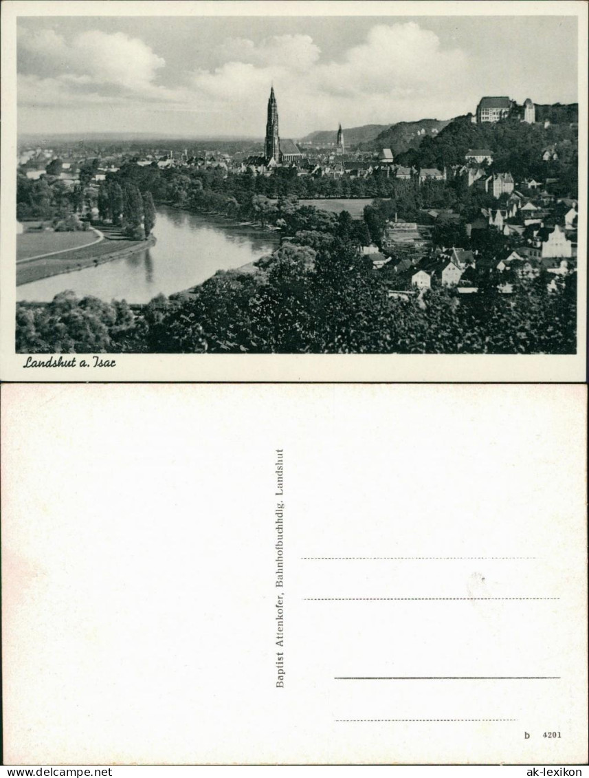 Ansichtskarte Landshut Blick Auf Die Stadt 1932 - Landshut