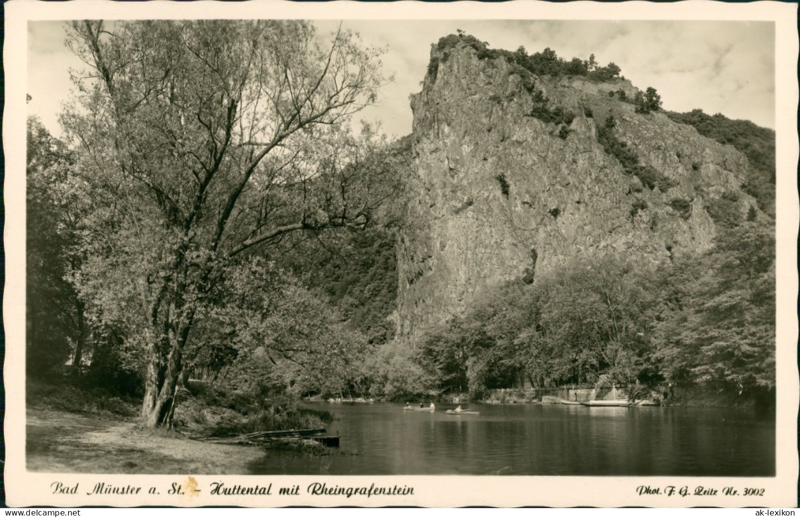 Bad Münster Am Stein-Ebernburg Nahe/ Rheingrafenstein 1940 - Bad Münster A. Stein - Ebernburg