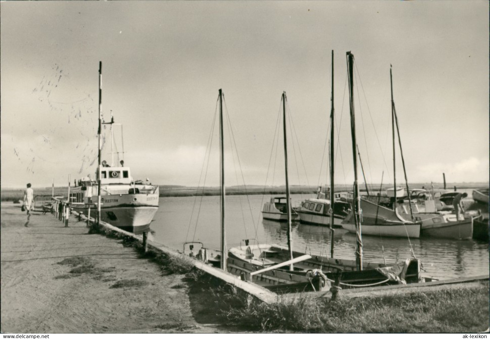 Ansichtskarte Zingst Hafen, Yacht, Boote, Yachthafen, Harbour 1971 - Zingst