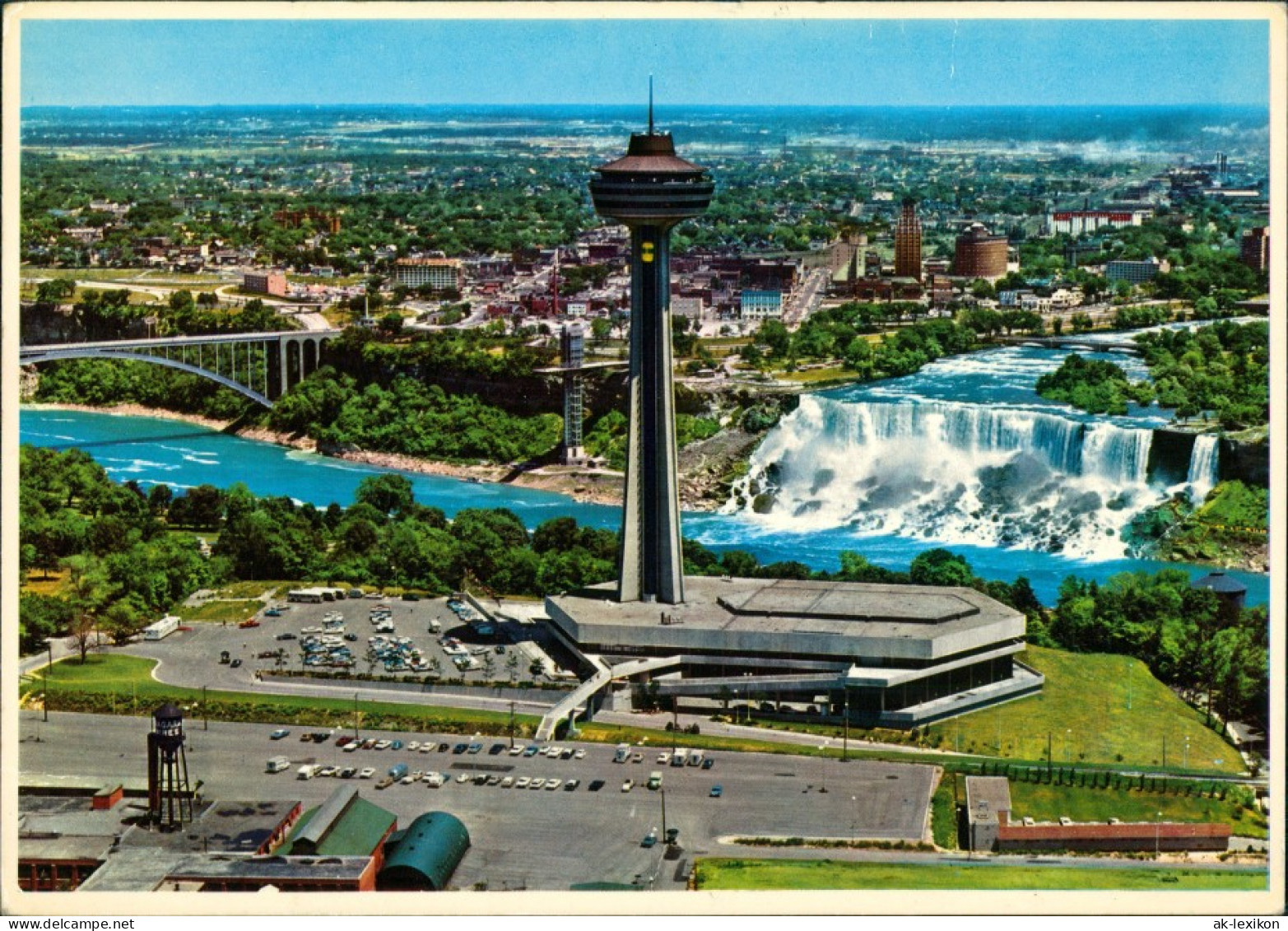 Niagara Falls (Ontario) Niagara Falls Waterfall Wasserfall Luftaufnahme 1970 - Chutes Du Niagara