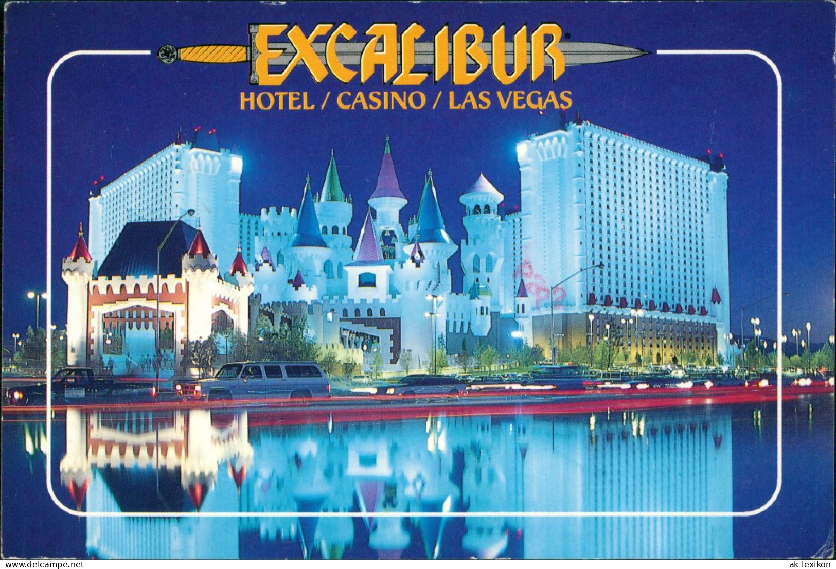 Las Vegas Excalibur By "knight" Is A Medieval Fantasyland Hotel 1993 - Other & Unclassified