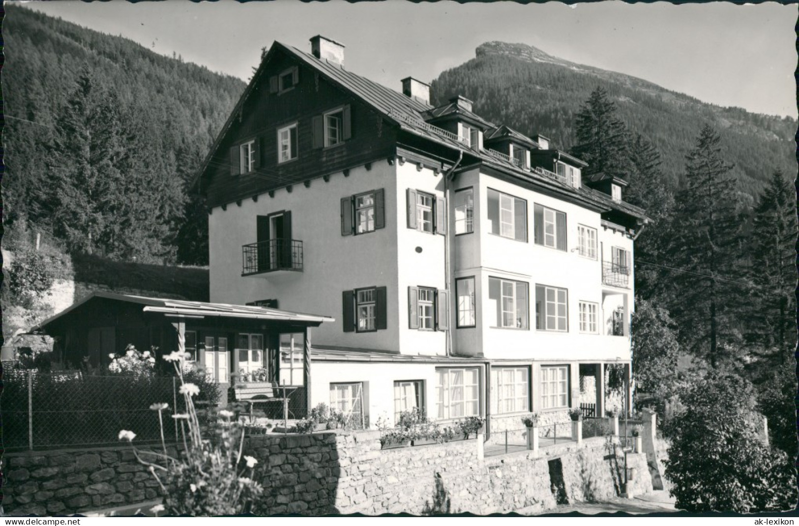 Ansichtskarte Bad Gastein Haus Golker 1963 - Bad Gastein
