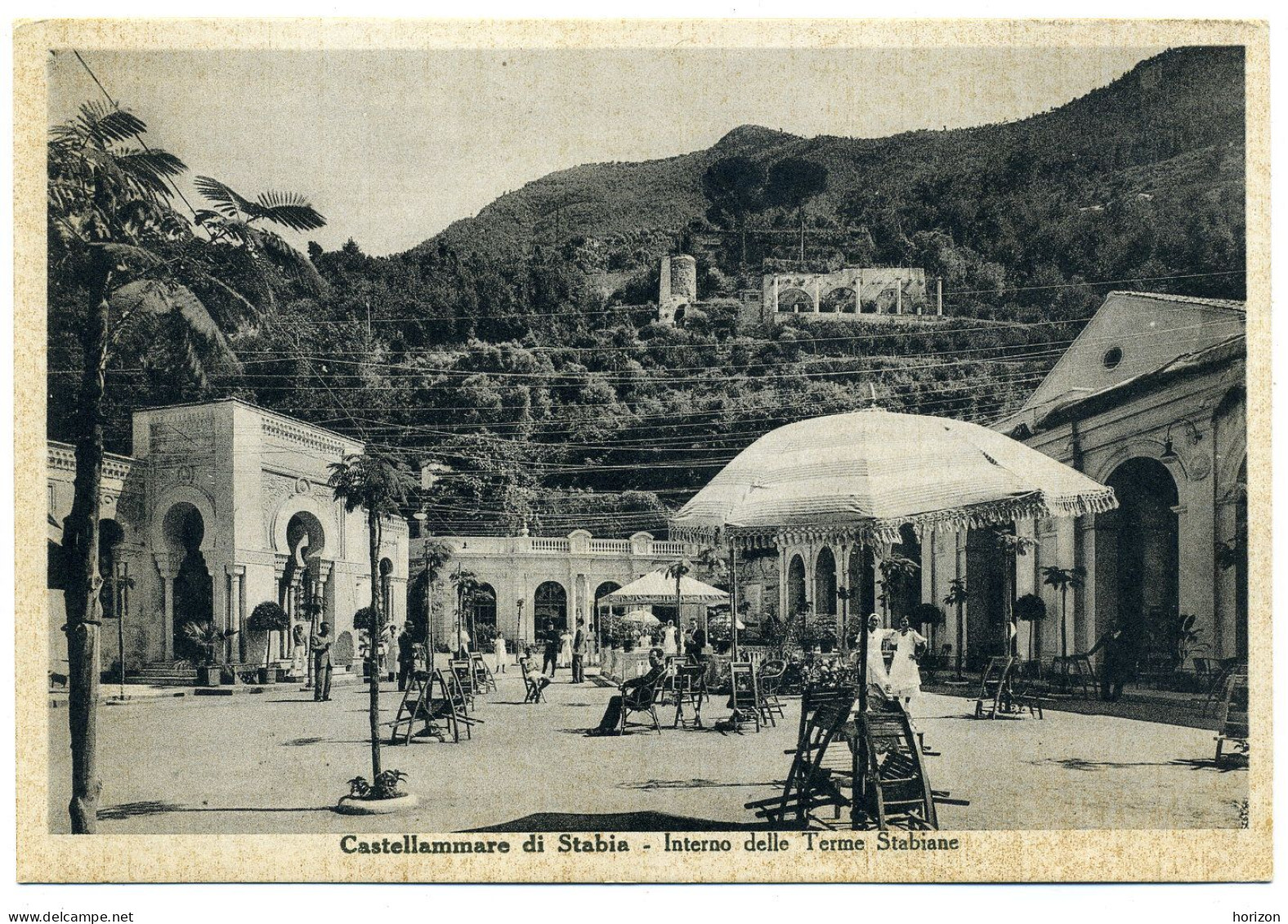 F.182  CASTELLAMMARE DI STABIA - Interno Delle Terme Stabiane - Castellammare Di Stabia