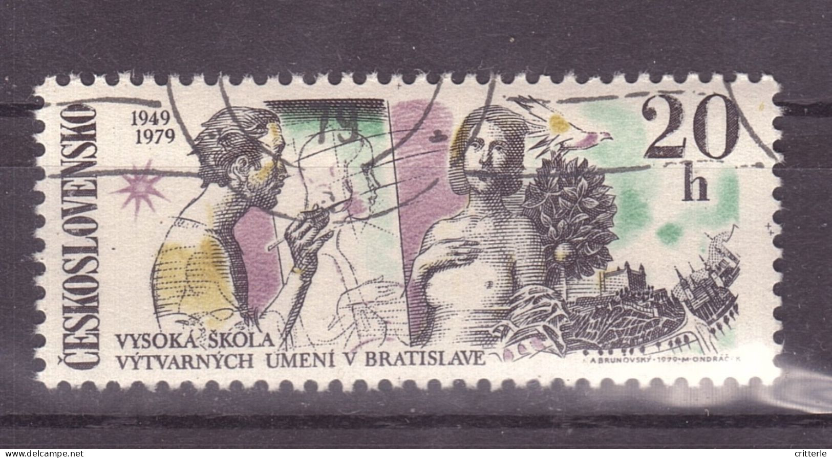 Tschechoslowakei Michel Nr. 2499 Gestempelt (13,1,4,5,6,7,8,9,10,11) - Used Stamps