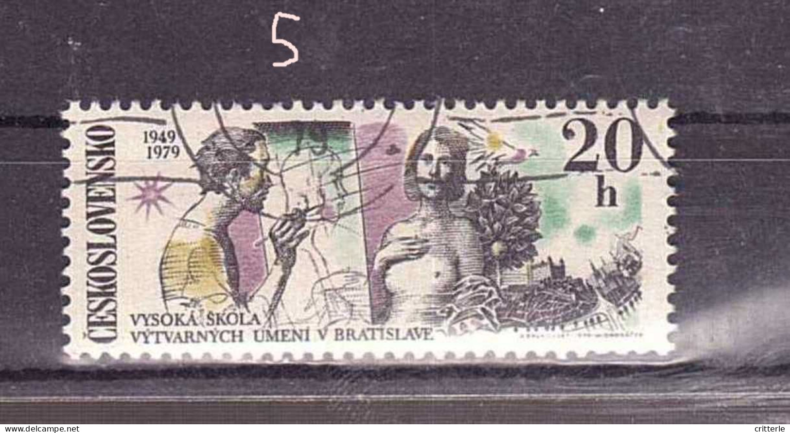 Tschechoslowakei Michel Nr. 2499 Gestempelt (13,1,4,5,6,7,8,9,10,11) - Used Stamps