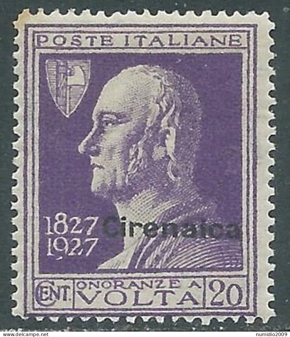 1927 CIRENAICA VOLTA 20 CENT MNH ** - RA22 - Cirenaica