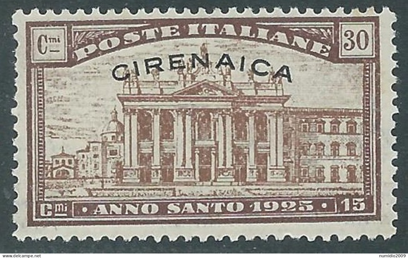 1925 CIRENAICA ANNO SANTO 30 CENT MNH ** - RA21-4 - Cirenaica