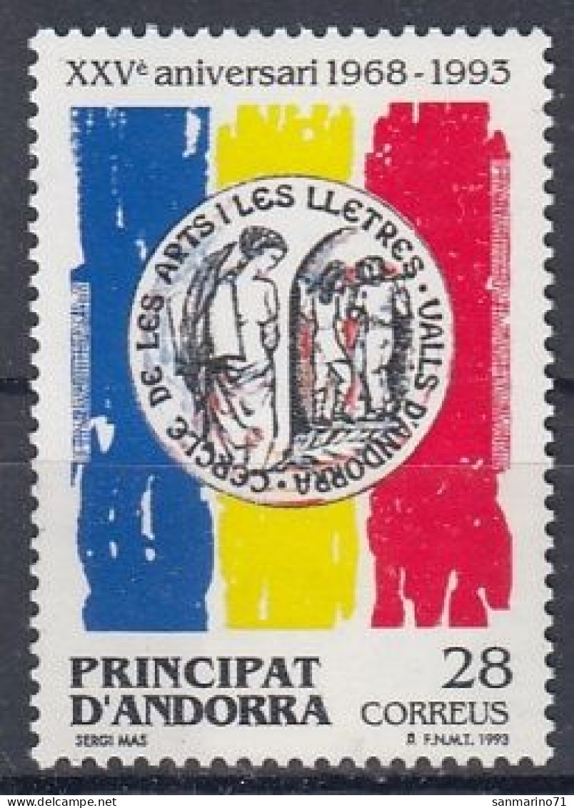 SPANISH ANDORRA 234,unused - Unused Stamps