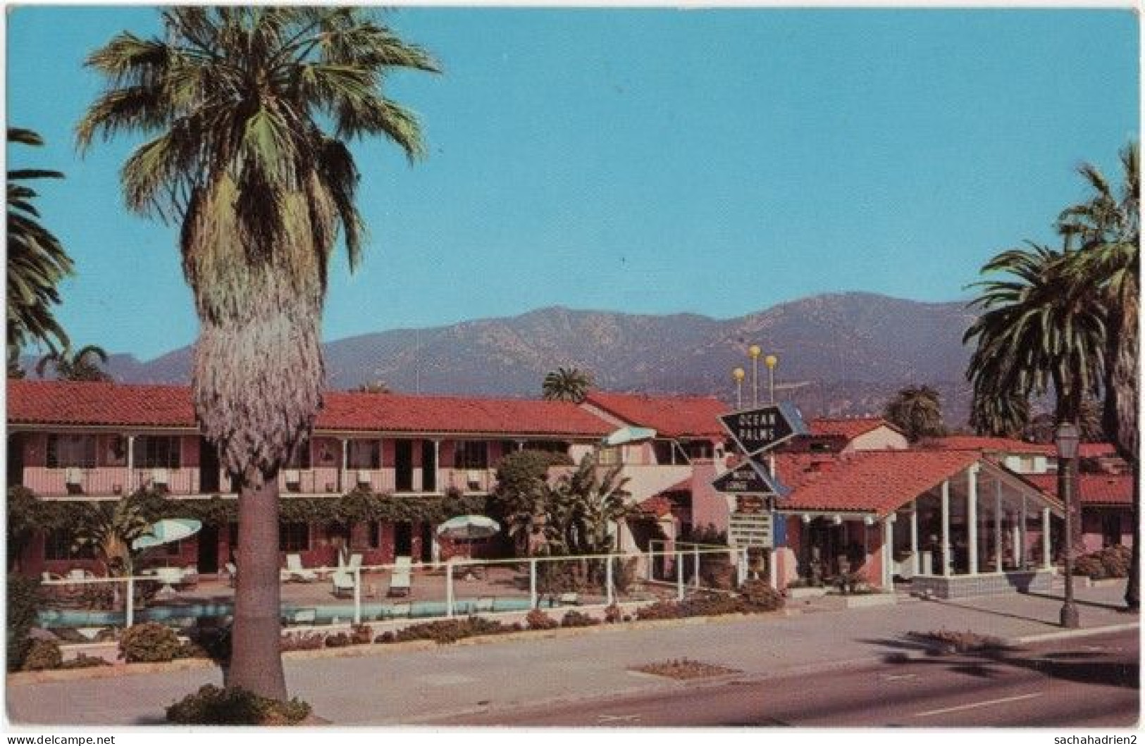 Pf. SANTA BARBARA. Ocean Palms Motor Lodge - Santa Barbara