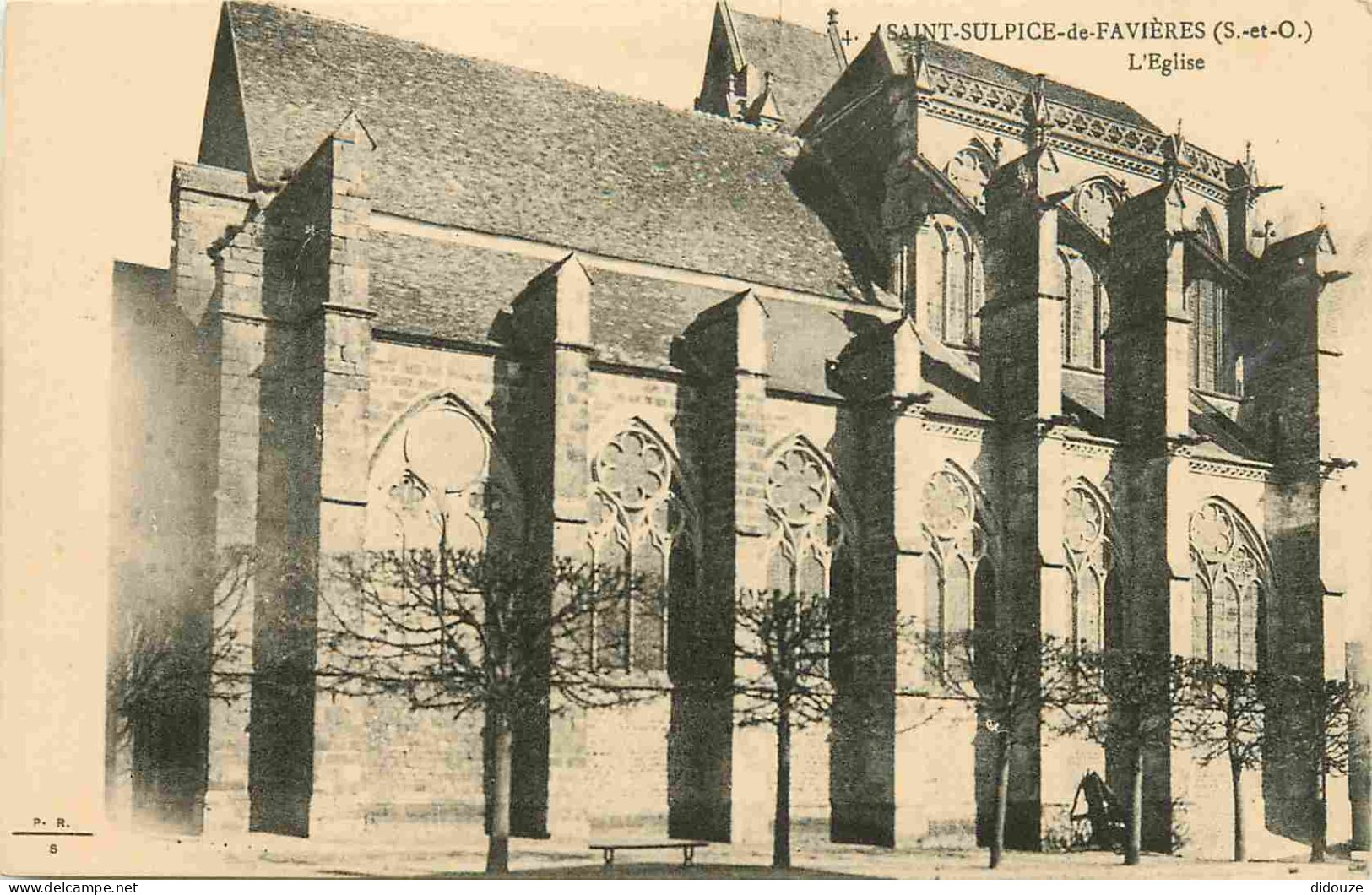 91 - Saint Sulpice De Favières - L'Eglise - CPA - Voir Scans Recto-Verso - Saint Sulpice De Favieres