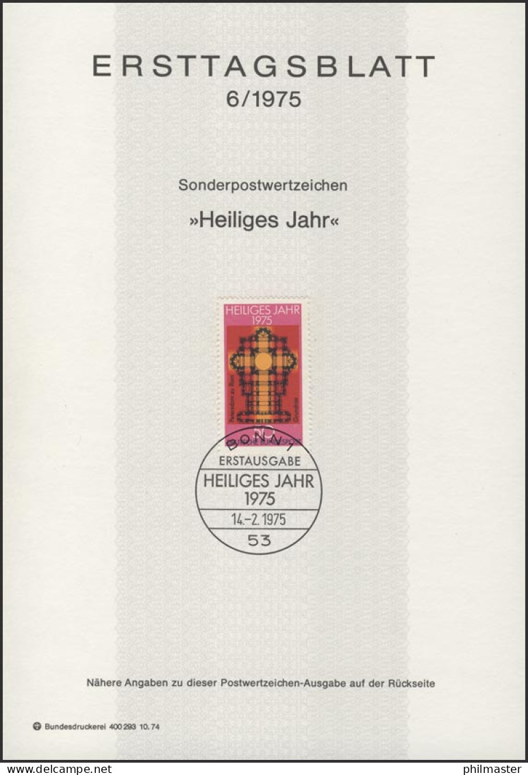 ETB 06/1975 Heiliges Jahr - 1974-1980