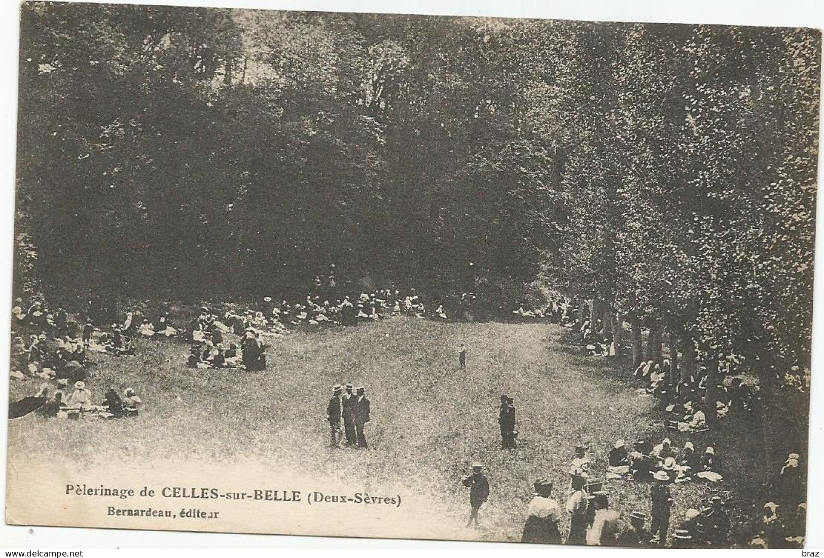 CPA Celle Sur Belle Pélerinage - Celles-sur-Belle